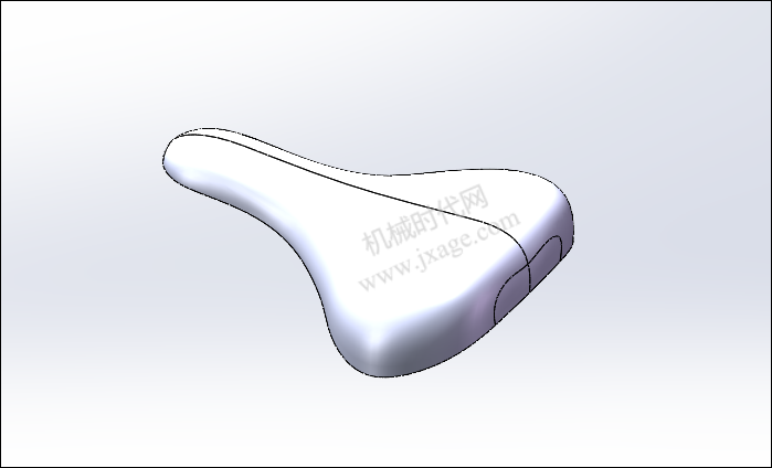 用SolidWorks给自己设计一个自行车坐垫的图35