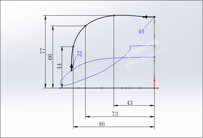 用SolidWorks给自己设计一个自行车坐垫的图13