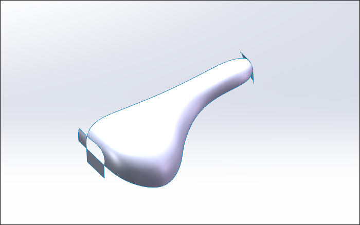 用SolidWorks给自己设计一个自行车坐垫的图26