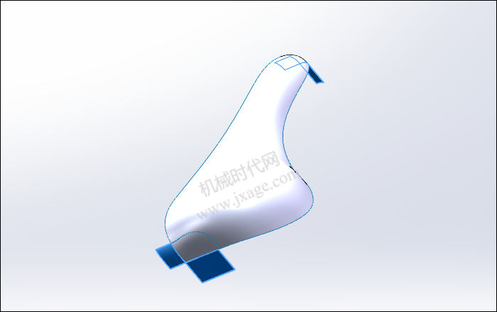 用SolidWorks给自己设计一个自行车坐垫的图29