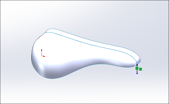 用SolidWorks给自己设计一个自行车坐垫的图22