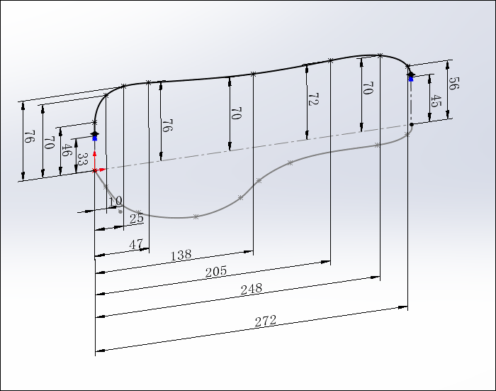 用SolidWorks给自己设计一个自行车坐垫的图12