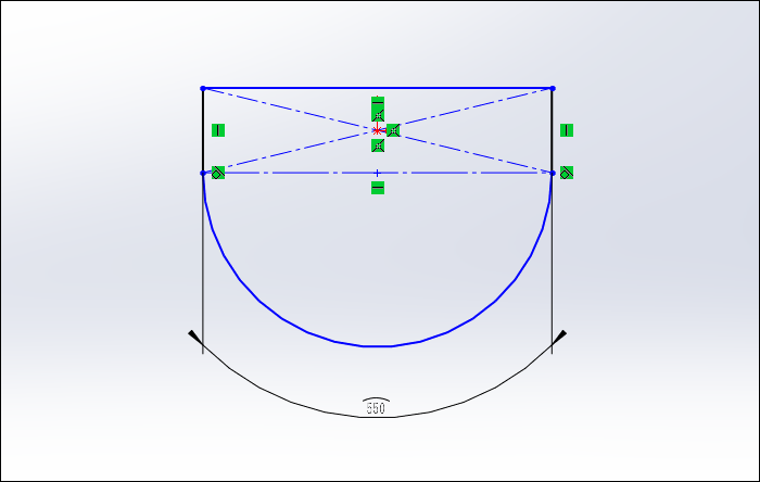 技巧！SOLIDWORKS使用智能尺寸工具标注圆弧尺寸的图1
