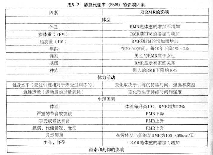 一千零一页 基础代谢的影响和提高因素 全网搜