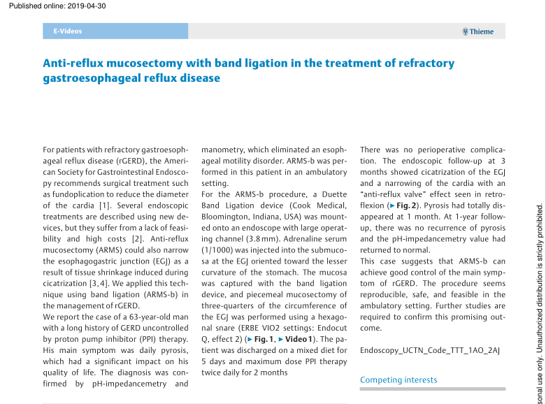 套扎环怎么下多环套扎黏膜切除用于难治性胃食管反流_https://www.jmylbn.com_新闻资讯_第2张