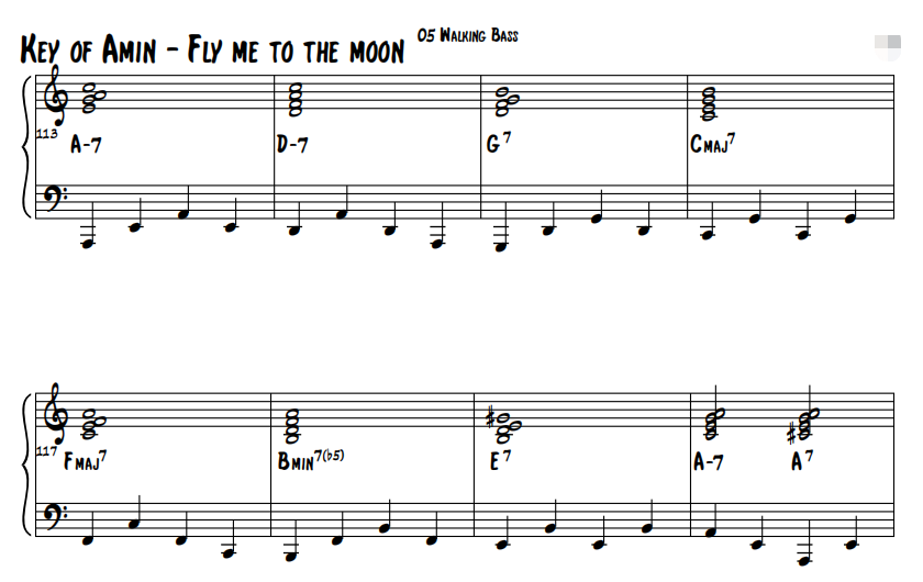 行走的左手贝斯 论爵士钢琴中walking Bass正确的练习方式 哎呀音乐 微信公众号文章阅读 Wemp