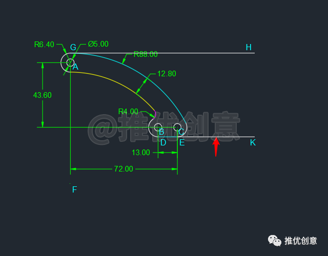 使用“交集”绘制三维实体 工程制图 autocad 机械制图 cad教学 cad画图教程的图18