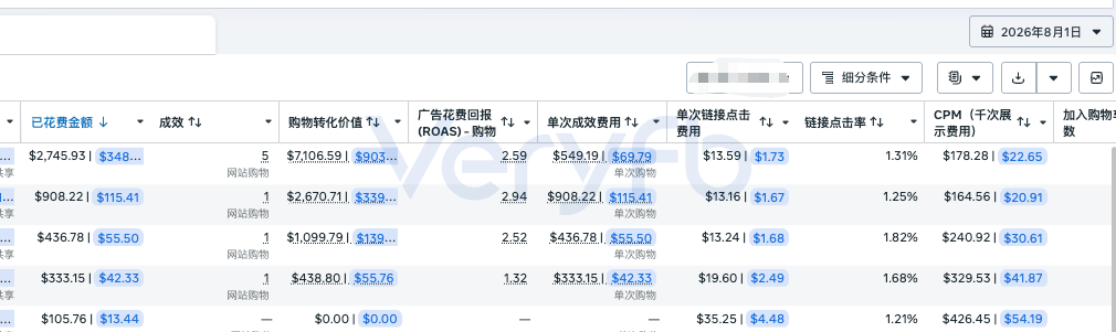 Facebook广告投流实操：AI素材放量爆款衰减与Shopify结账漏斗优化