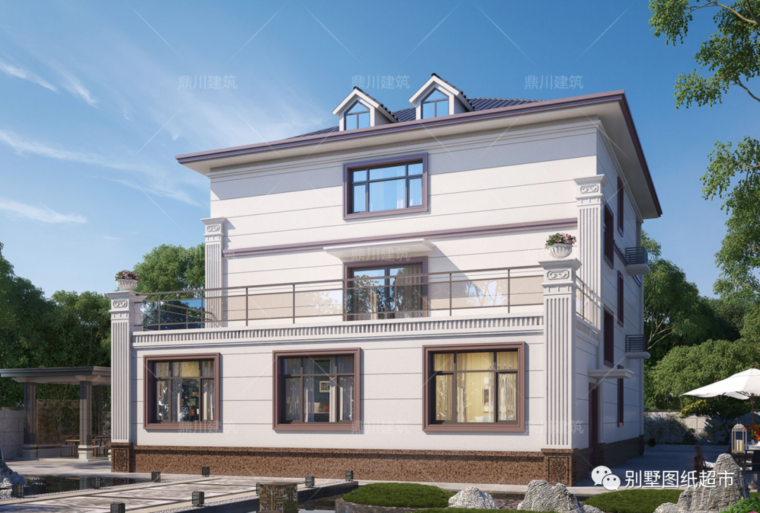 5套农村别墅新设计建房流行款复式设计还带堂屋气派舒适