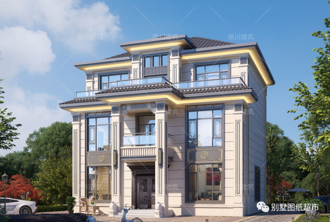 8套新中式别墅典雅贵气让人称赞精心设计各地农村抢着建