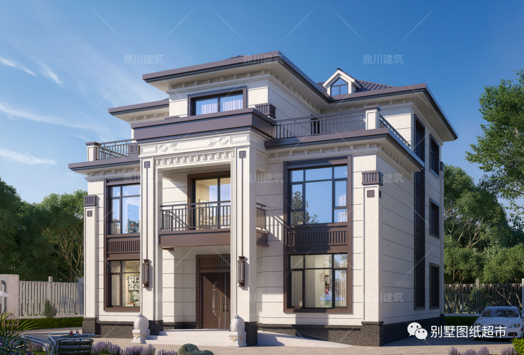 8套新中式别墅,典雅贵气让人称赞,精心设计,各地农村抢着建