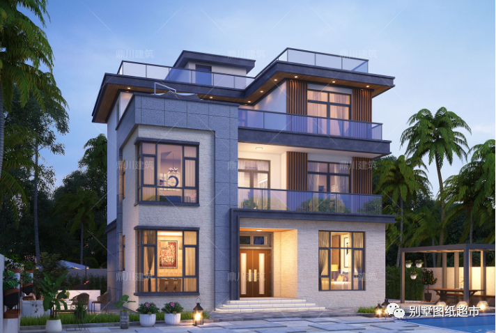 8套三层农村别墅大气美观实用造价适中都是很受欢迎的款式