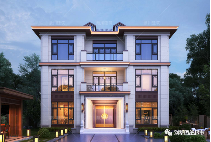 8套三层农村别墅大气美观实用造价适中都是很受欢迎的款式