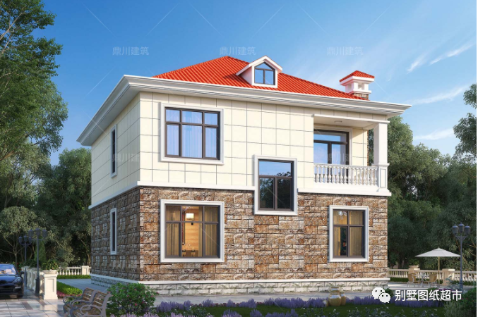 11款二层农村别墅舒适美观兼实用造价实惠都不错的建房图纸