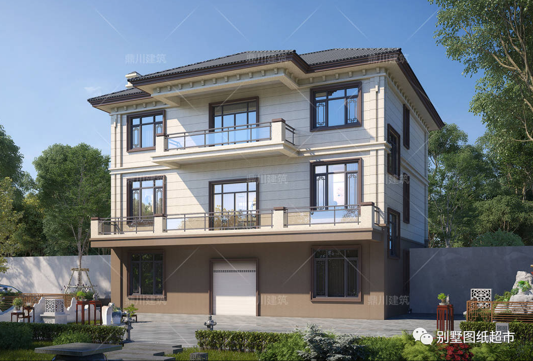 分享10套农村别墅设计户型通透又大气复杂地形也照样建美宅