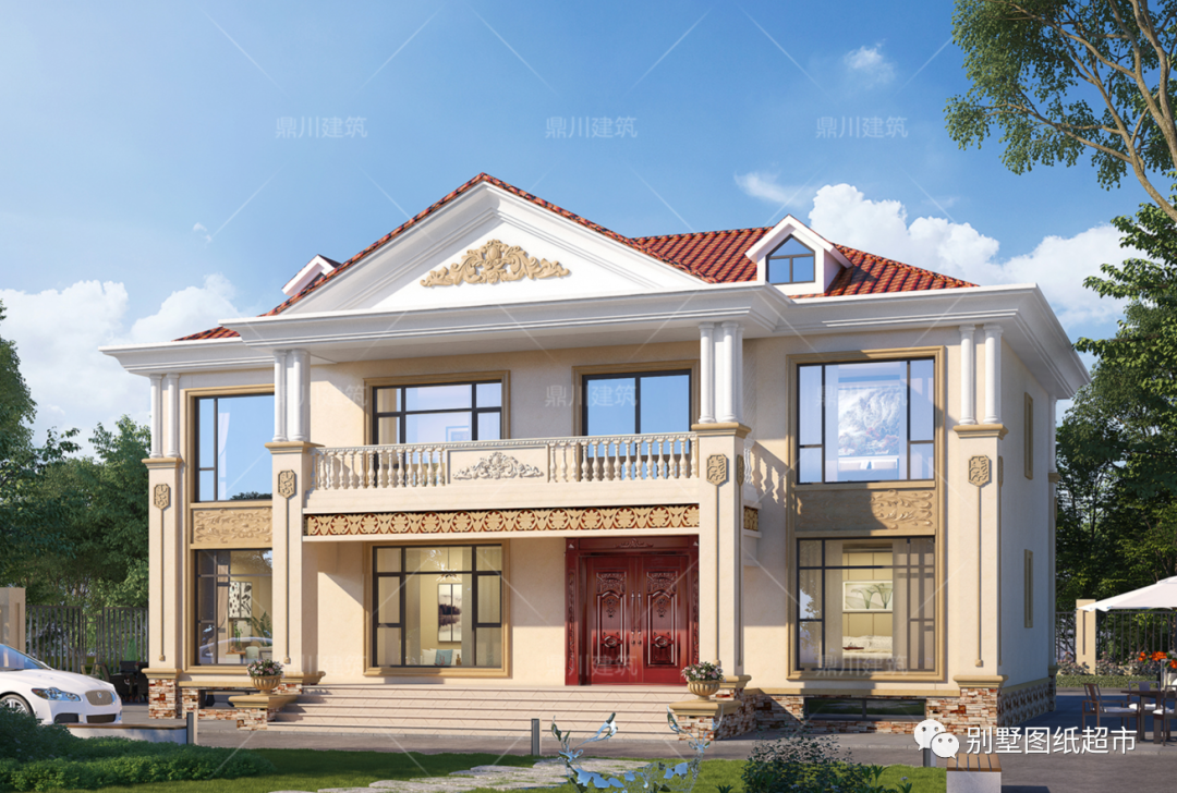 这8套农村别墅新款图纸设计实用又上档次款款精致大气