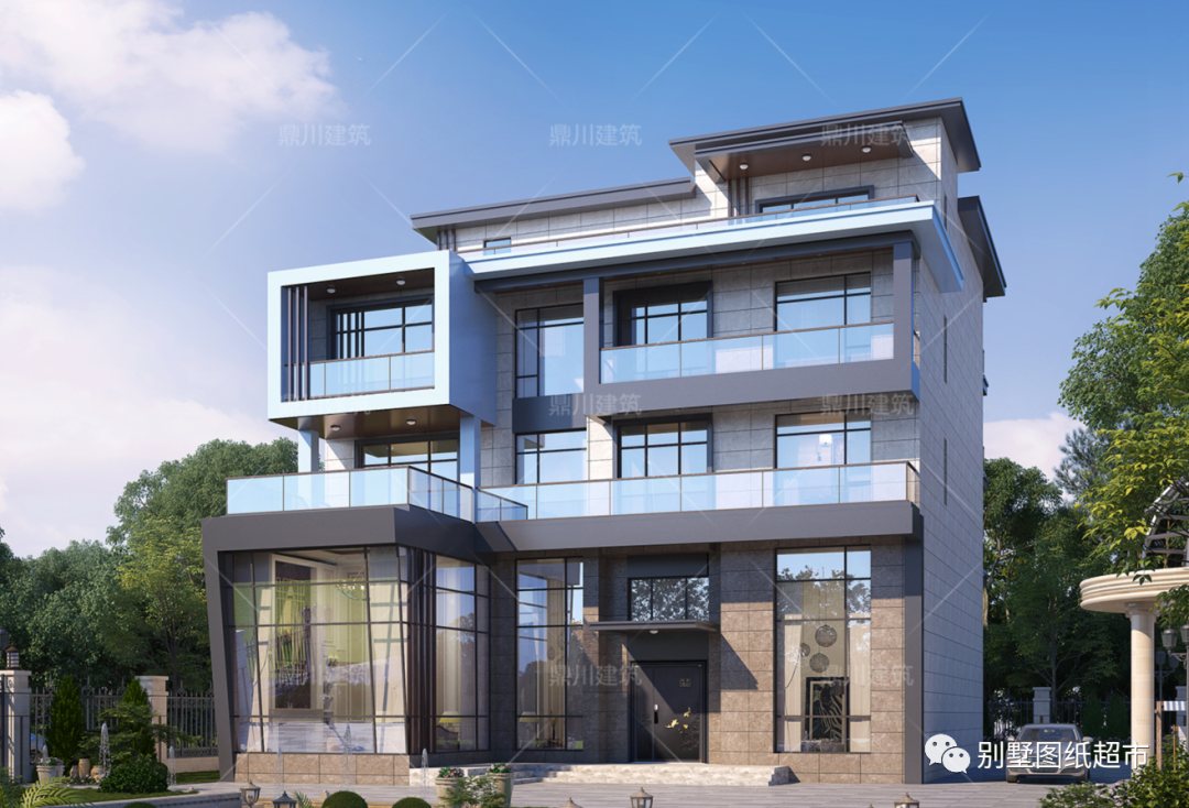 10款高层别墅,大气美观,空间开阔,四世同堂好户型,绝对气派