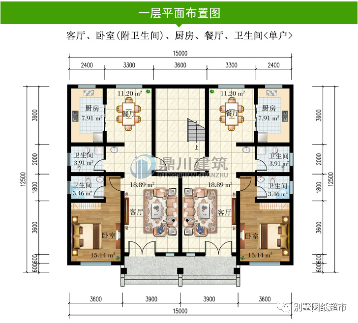 7套双拼别墅兄弟姐妹合建双拼房人人夸房子漂亮感情好