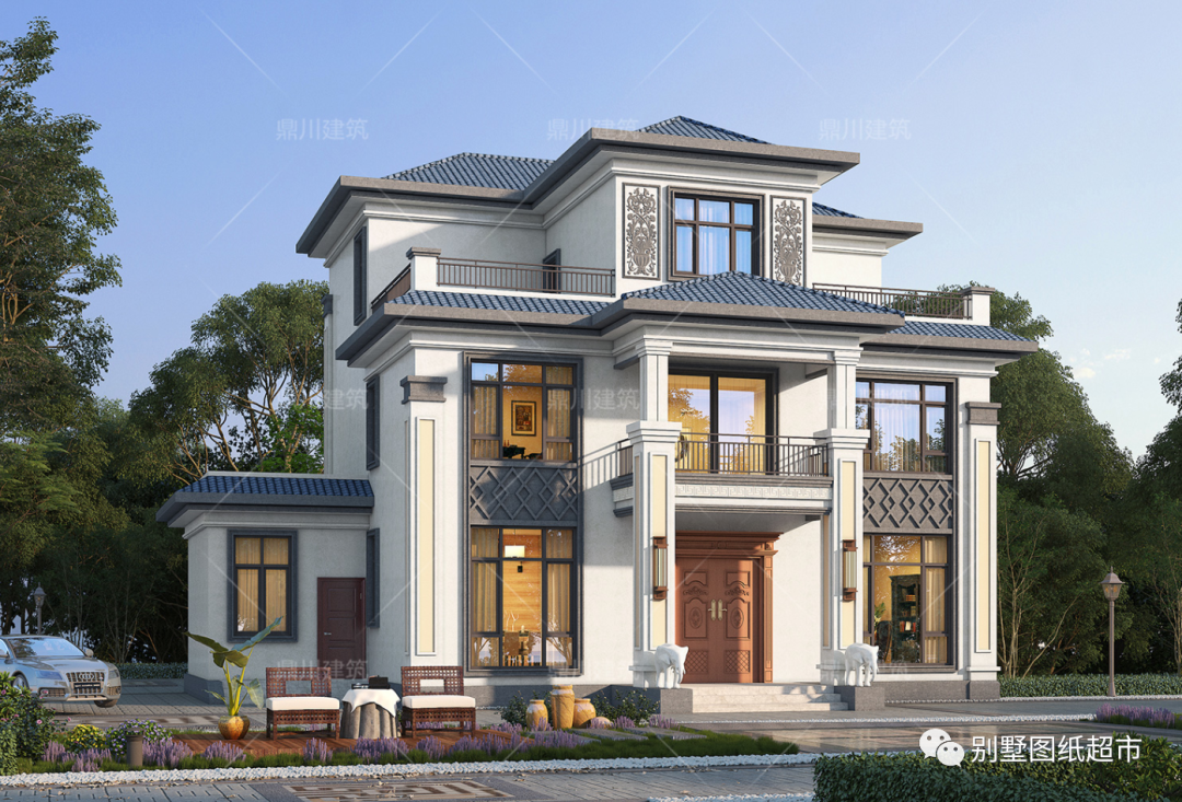 分享10套农村别墅设计,户型通透又大气,复杂地形也照样建美宅