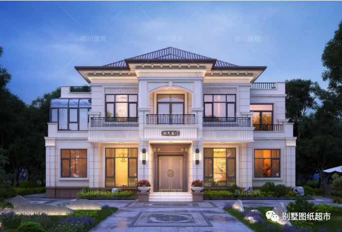 11套农村自建房,都是新中式外观,大气典雅,清新雅墅人人都中意