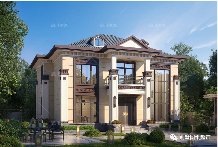 13套新中式二层别墅传统美结合现代化设计清贵典雅美墅如画
