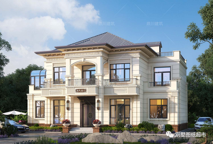13套新中式二层别墅传统美结合现代化设计清贵典雅美墅如画