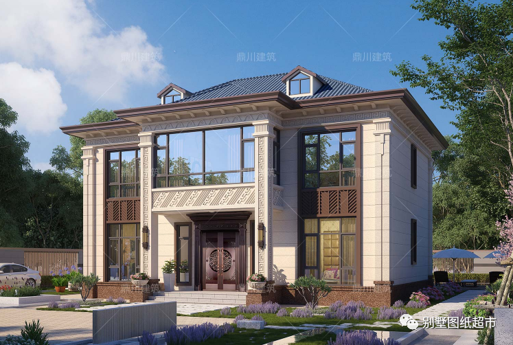 13套新中式二层别墅传统美结合现代化设计清贵典雅美墅如画