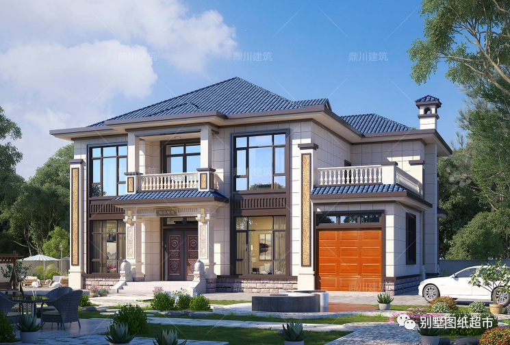 13套新中式二层别墅传统美结合现代化设计清贵典雅美墅如画