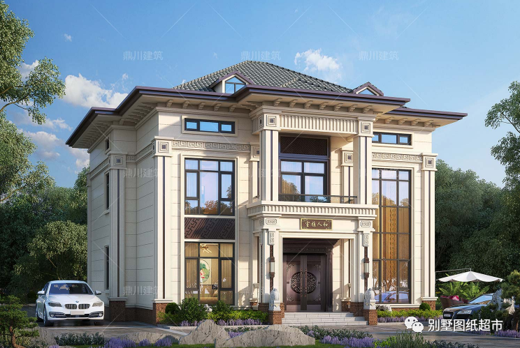 13套新中式二层别墅传统美结合现代化设计清贵典雅美墅如画