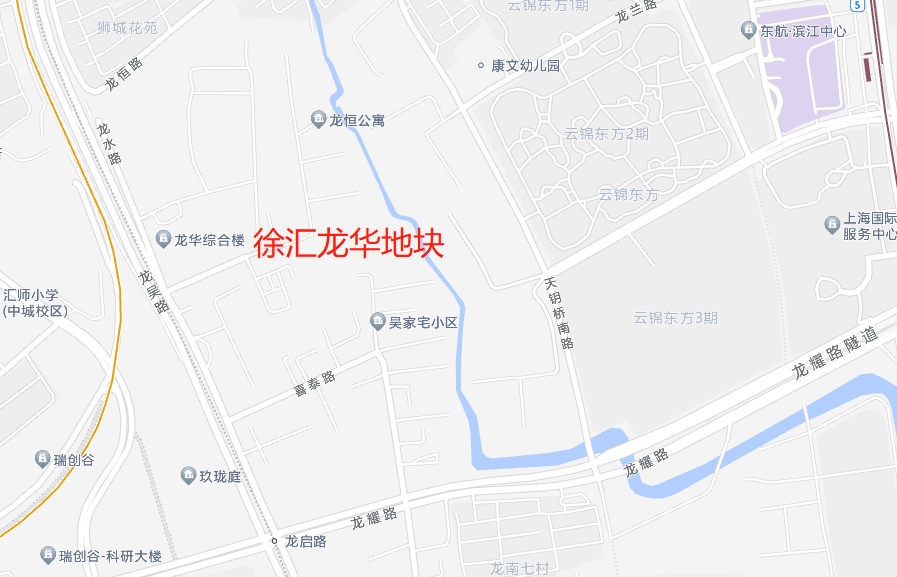 上海龙恒路规划图图片