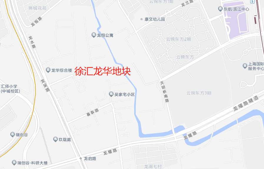 东至天钥桥南路,南至龙耀路,西至龙吴路,北至龙恒路商住办,租赁住宅