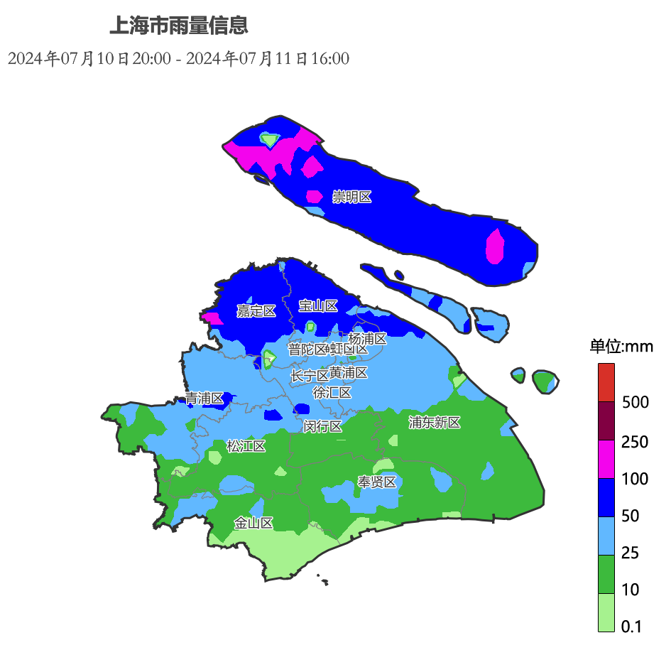 上海天气发布