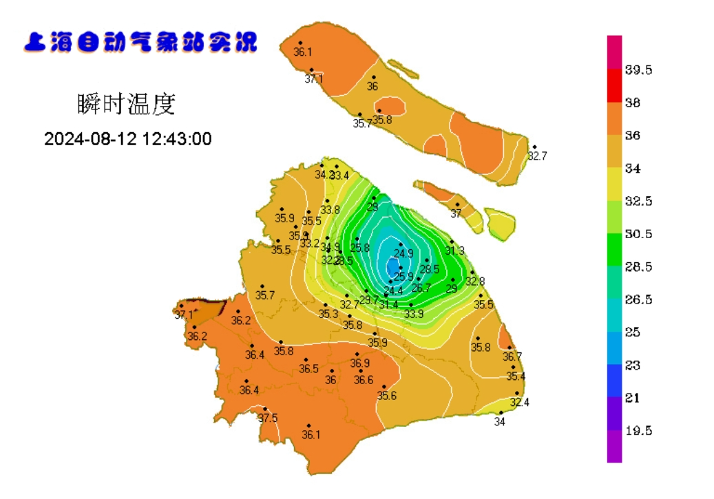 上海天气发布