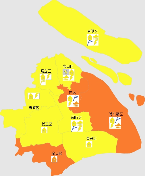 上海天气发布