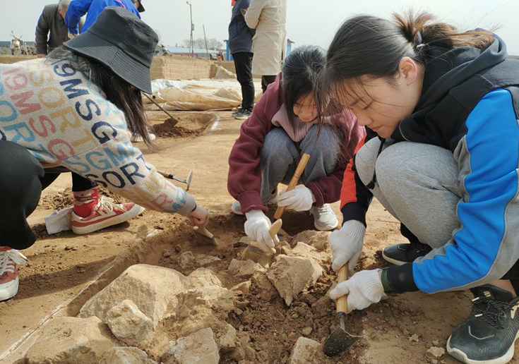 工地发掘考古绘图图片_工地发掘考古绘图方案_考古工地发掘绘图
