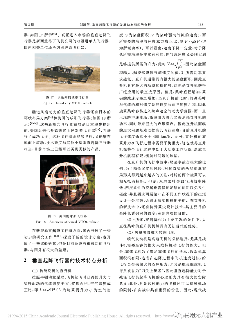 垂直起降飛行器的發展動態和趨勢分析的圖7