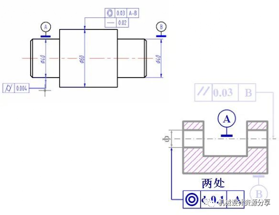 零件图的技术要求及标注的图29