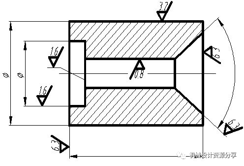 零件图的技术要求及标注的图17