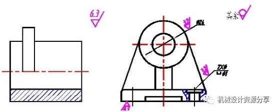 零件图的技术要求及标注的图18