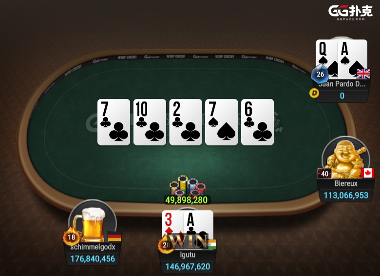 WSOPC最终主赛！由德国玩家2BB逆袭夺冠喜获127万刀头奖！超級百万赛强力接棒!