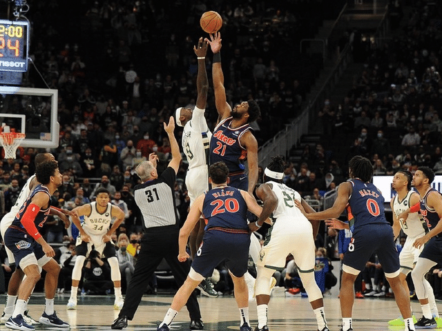 42+14+5恩比德創紀錄，字母哥32+11+9甘拜下風 哈登選對了？（哈登60+三雙）