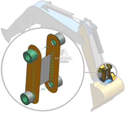 Simcenter 3D螺栓连接1D连接以及边界条件的图1