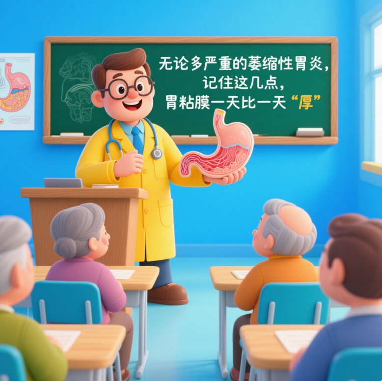 无论多严重的萎缩性胃炎，记住这几点，胃粘膜一天比一天&ldquo;厚&rdquo;！