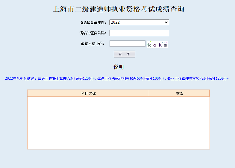 查分啦！该地二级建造师补考成绩已出