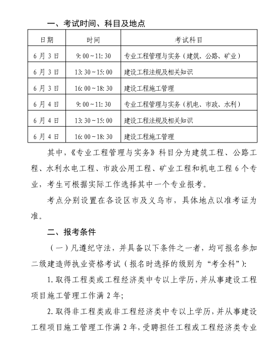 新增2地公布2023二建报名通知,1地合格标准为60%！ 第 4 张