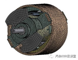 汽车空调箱鼓风机电机振动噪声分析与控制研究的图6