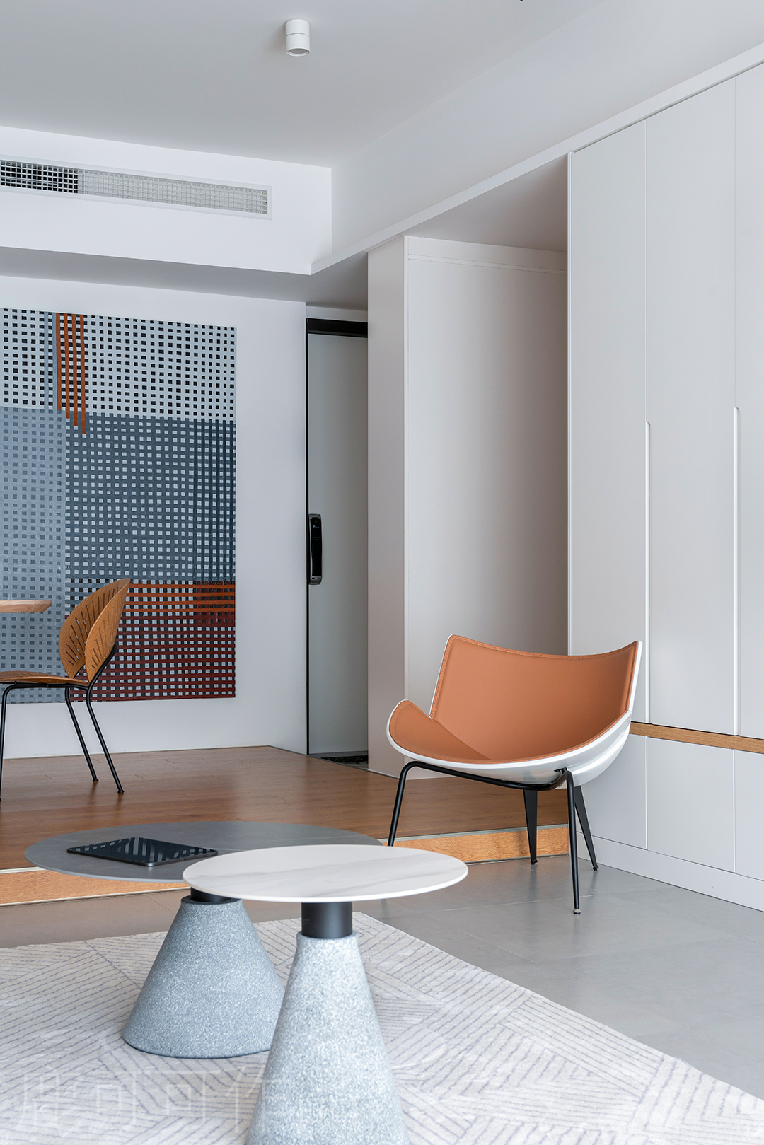 100㎡治愈又有活力的小家，下沉式玄关、客厅，好处多多！