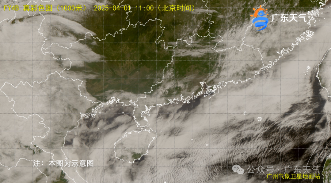 （从当前卫星云图看，我省中西部云层稀薄，阳光登场）
