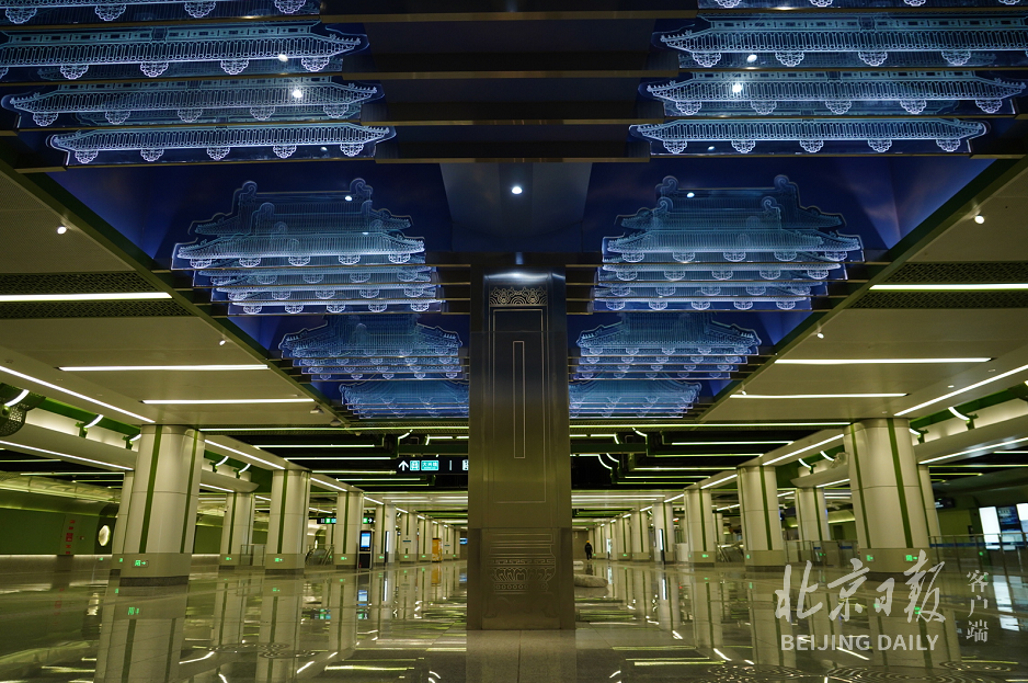 最高时速100公里！北京新地铁快线抢先看(图3)