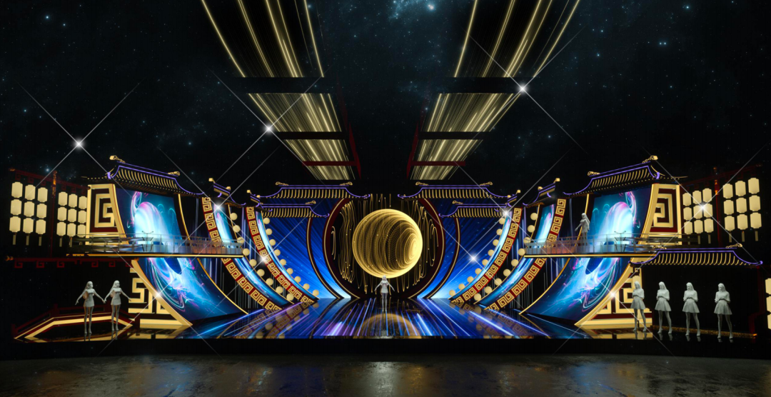 《四海同春2022全球华侨华人春节大联欢》舞美视觉解析!